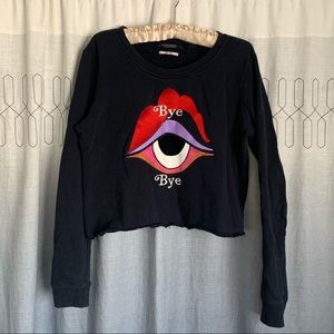 Scotch and Soda cropped sweatshirt